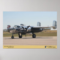 B-25 Mitchell Bomber Plane