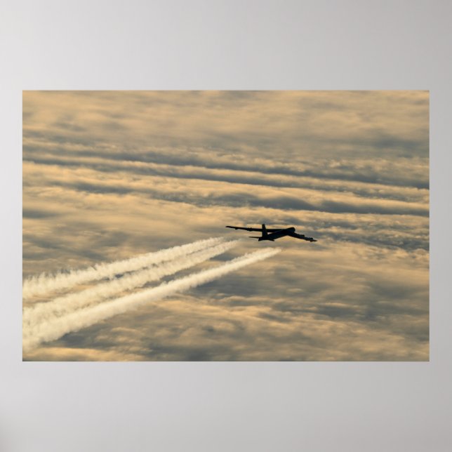 Poster B- 52 Esttratofortaleza (Frente)