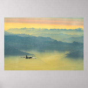 Poster B-52 Esttratofortaleza no Mist