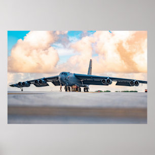 Poster B- 52 Stratofortress Twilight