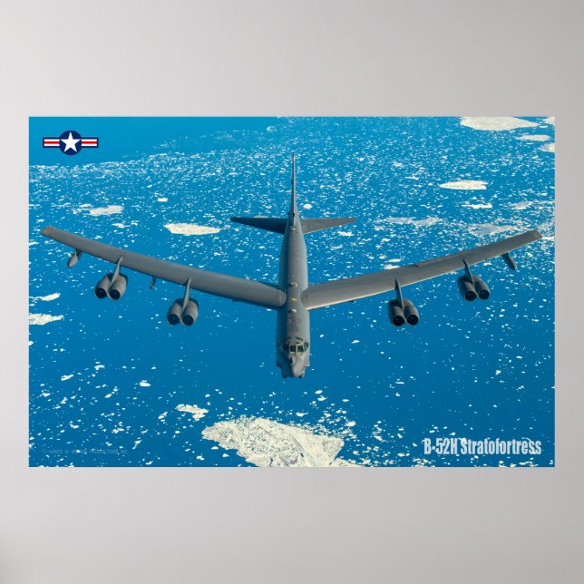 POSTER B-52H ESTRATOFORTRESS (Frente)