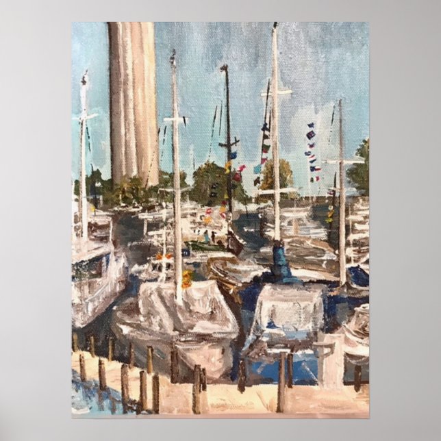 Poster B Dock, Coloque no compartimento (Frente)