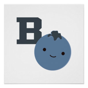 Póster B é para Blueberry