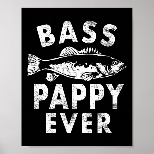 Poster B Pappy Ever Pesca Presente Dia de os pais (Frente)