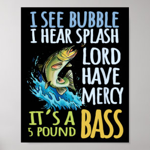 Poster B Pesca desportiva Negra B