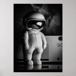 Poster B&W Astro Buddy