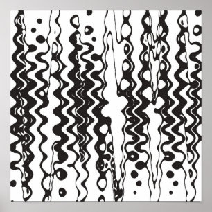 Póster B&W Wonky