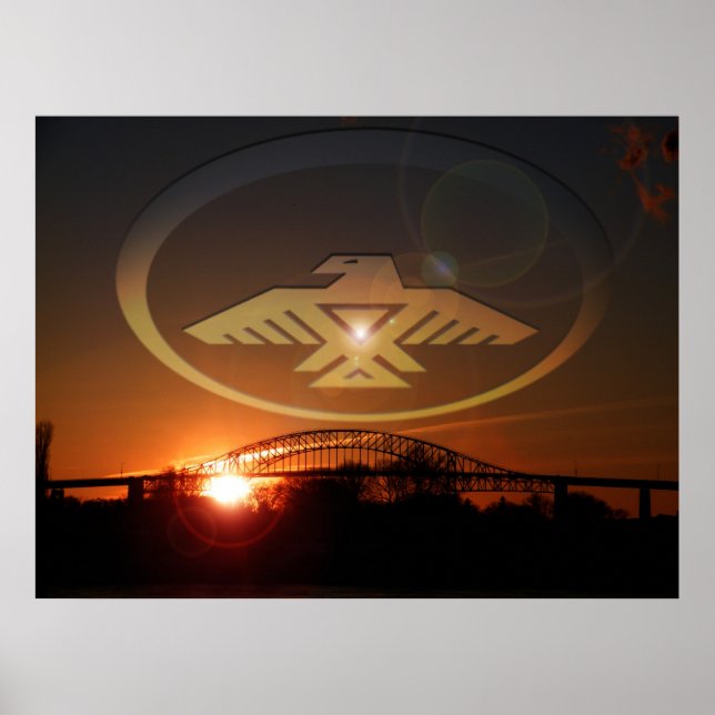 Poster Baawing à noite (Frente)