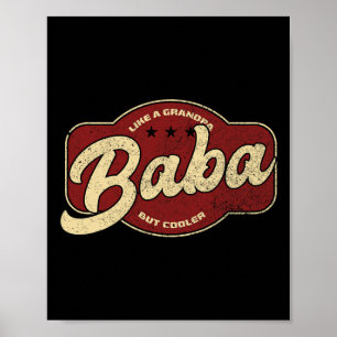 Poster Baba Como Um Avô Mas Mais Frio - Baba Árabe
