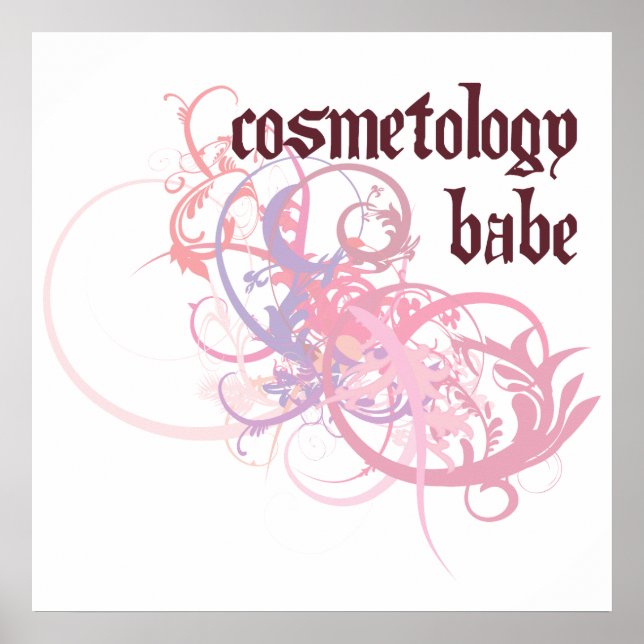 Poster Babe de Cosmetologia (Frente)