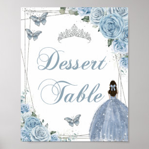Poster Baby Blue Princess Butflies Sinal de Deserto Prate