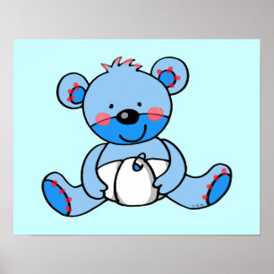 Poster Baby Boy (ursinho de pelúcia)