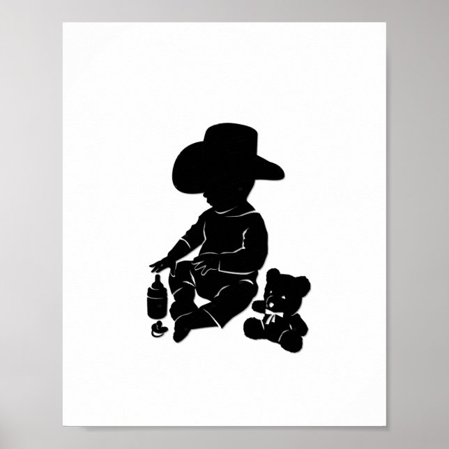 Poster Baby Cowboy (Frente)