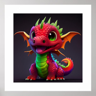 Poster Baby Dragon