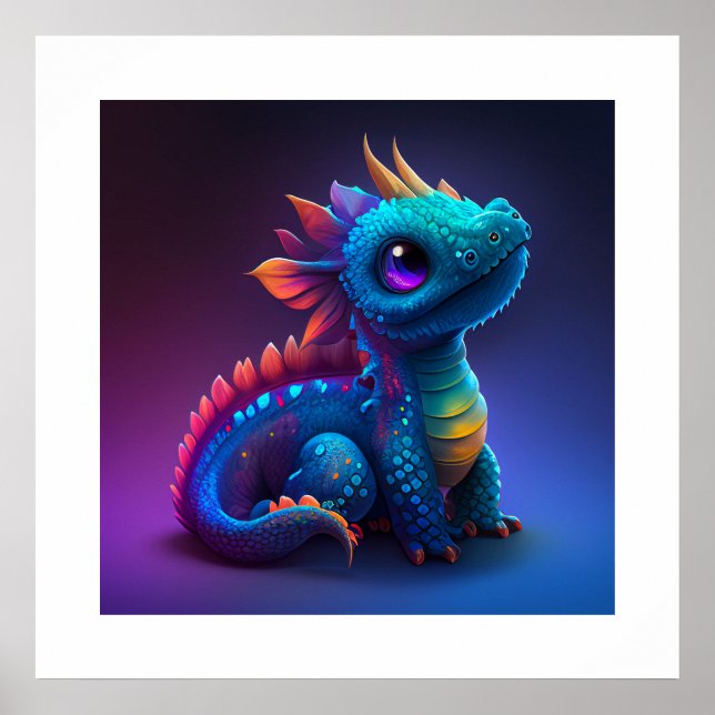 Poster Baby Dragon (Frente)
