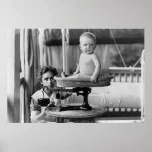Poster Baby Fat, 1912