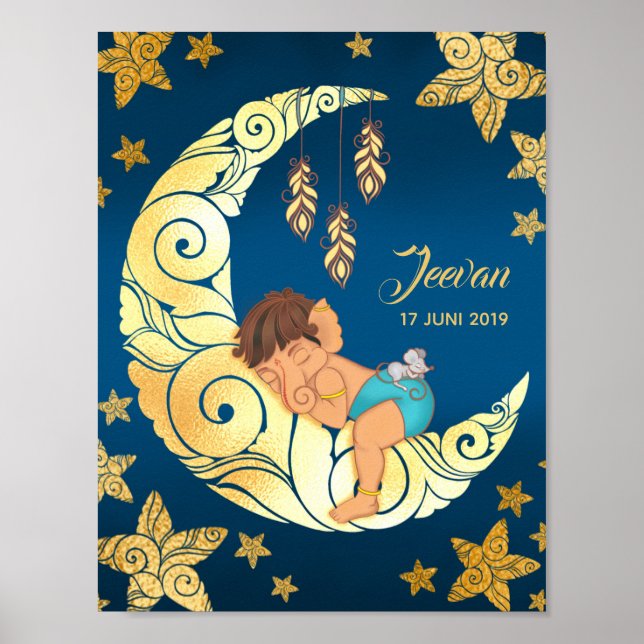 POSTER BABY GANESHA (Frente)