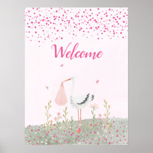 Poster Baby Girl Delivery Baby