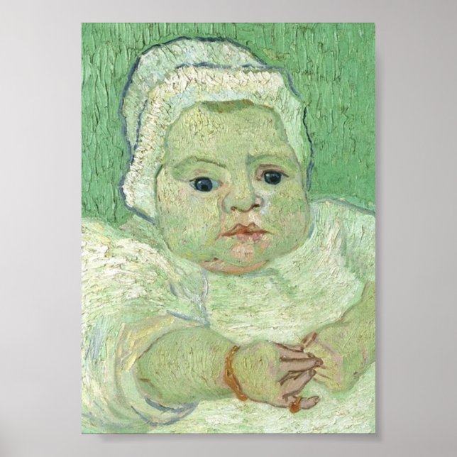 Póster Baby Marcelle Roulin, Vincent van Gogh (Frente)