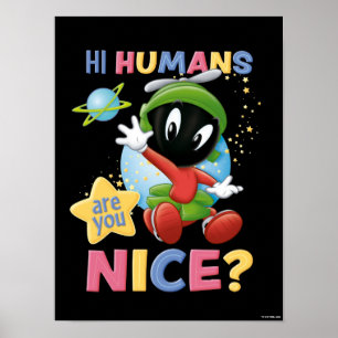 Poster Baby MARVIN THE MARTIAN™ Hi Humans