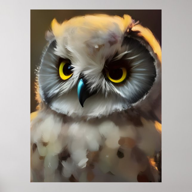 Poster Baby Owl (Frente)