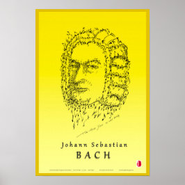Póster Bach encara a música