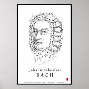 Póster Bach Face the Music