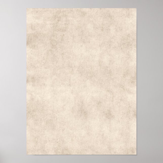Póster Bacia de Vintagem Leve Fundo de Papel Antiquado (Frente)