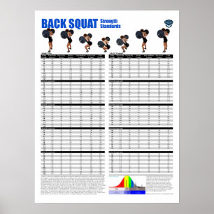 Poster Back Squat - Metric