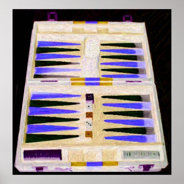 PÓSTER BACKGAMMON (Frente)