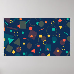 Poster Background backdrop geometric