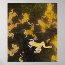 POSTER Backpack sapos da ciência da ciência nadand