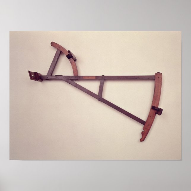 Póster Backstaff, século XVIII (Frente)