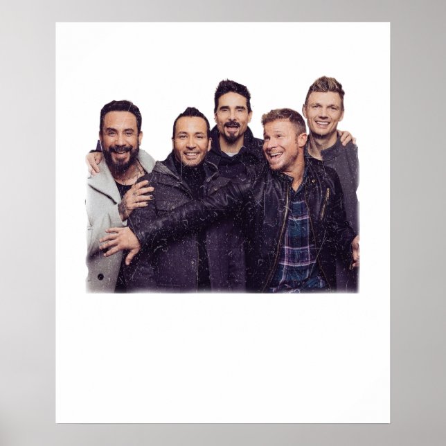 Poster Backstreet Boys vintage (Frente)