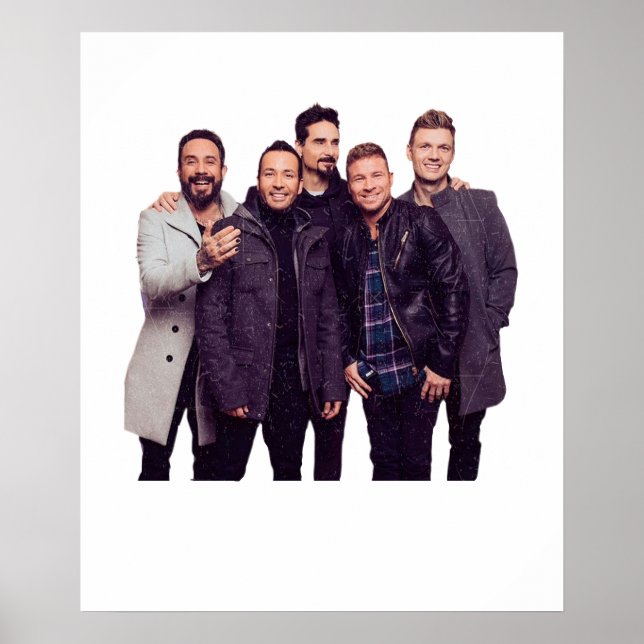 Poster Backstreet Boys vintage (Frente)