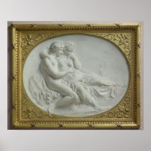 Póster Baco que consola Ariadne, 1793