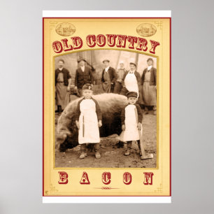 Poster Bacon de País Antigo