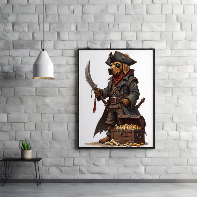 Poster Bacon Ho! Capitão Sniffbeard Regressa (Criador carregado)