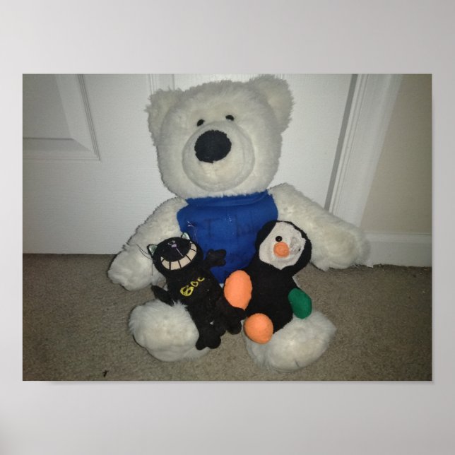 Poster Bad Dream Cat, Archer, And Polory (Frente)