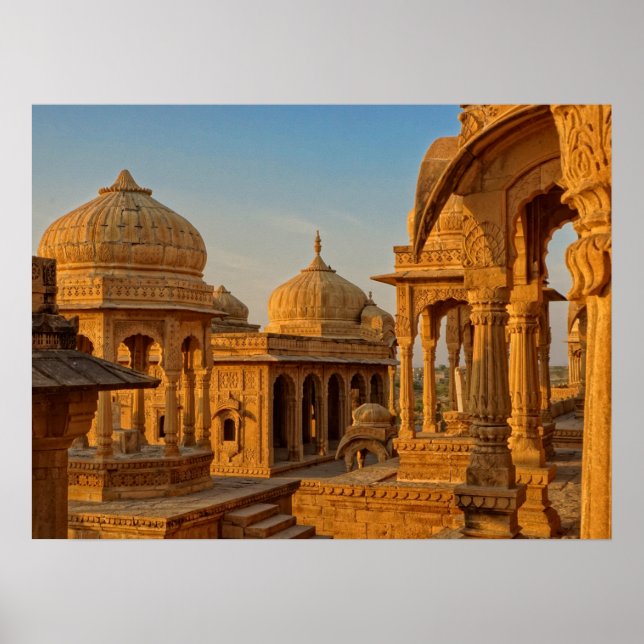 Poster Bada Bagh Chhatris (Frente)