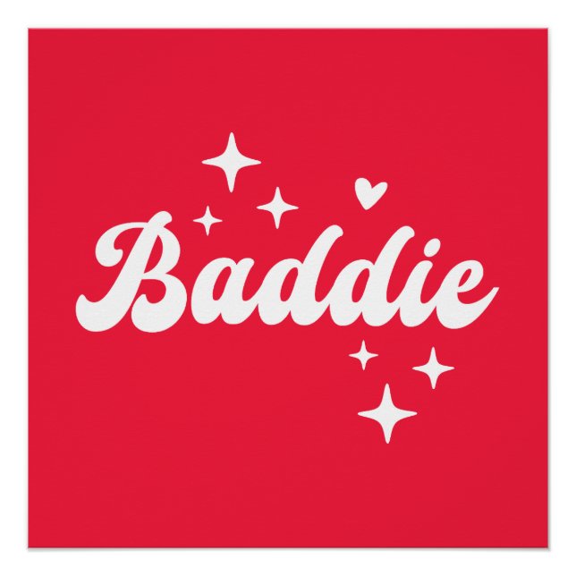 Póster Baddie (Frente)