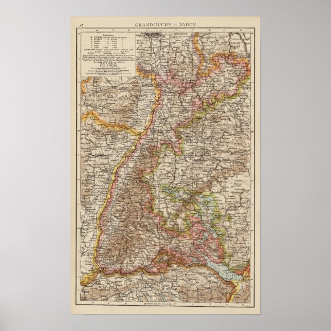 Poster Baden (Frente)