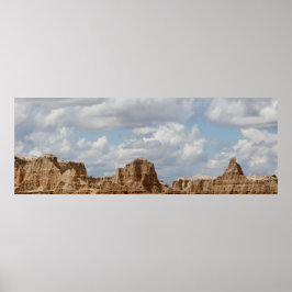 Poster Badlands National Park, Dakota do Sul