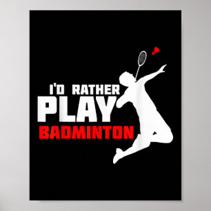 Poster Badminton