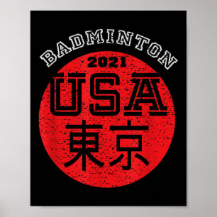 Poster Badminton 2021 EUA