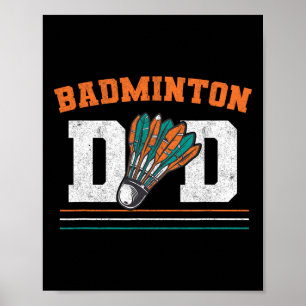 Poster Badminton Pai Shuttle Padre Men Badminton