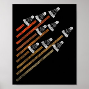 Poster Badminton Shuttle