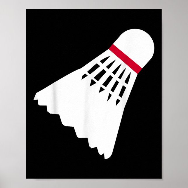Poster Badminton Shuttle (Frente)