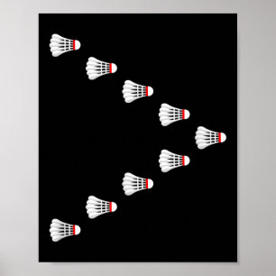 Poster Badminton - Shuttles Voando Na Formação V