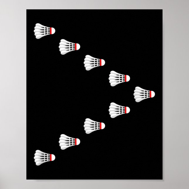 Poster Badminton - Shuttles Voando Na Formação V (Frente)